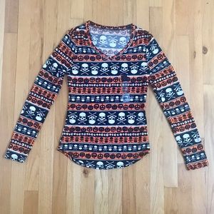 No Boundaries Brushed V-Neck Tee